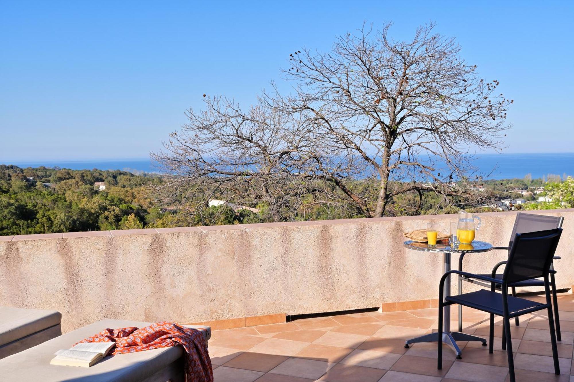 Villa vue mer dans nature protégée, plage à 1,5 km Cervione Exterior foto